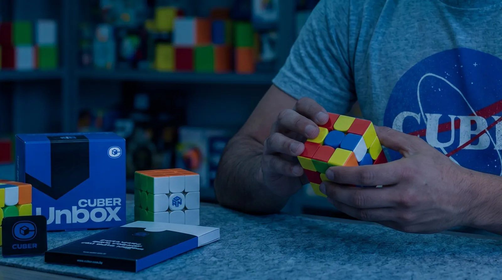Cubo novo resgatado com Cuber Points